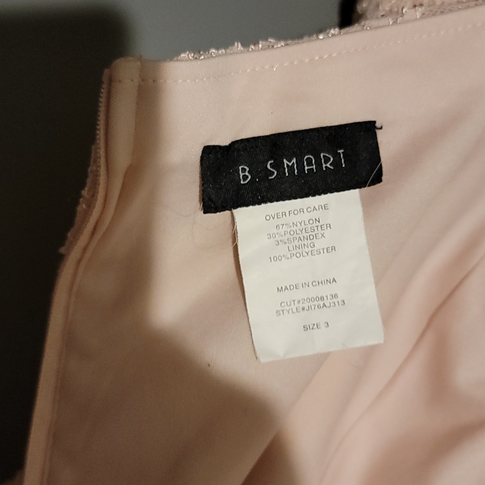 B Smart Junior Dress Size 3 Sweetheart Off Shoulder Party Dress - Picture 9 of 10